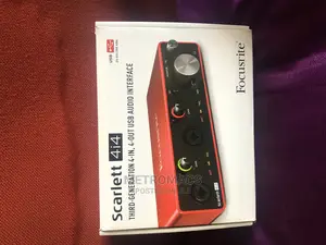 Focusrite Scarlett 4i4-3rd Generation Studio Sound Card