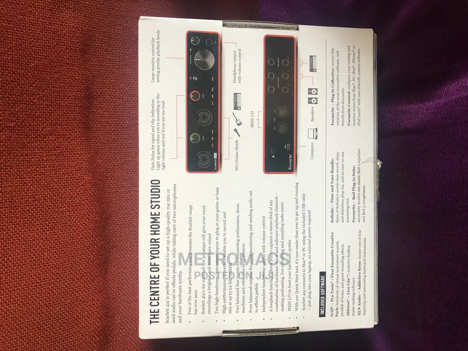 Focusrite Scarlett 4i4-3rd Generation Studio Sound Card