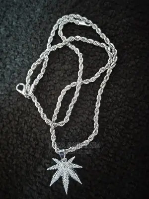 Rope Chains Available With a Weed Pendant