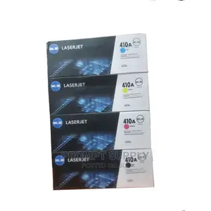 Set of Del.Uk Laserjet Toner Cartridge 410A - Multicolor