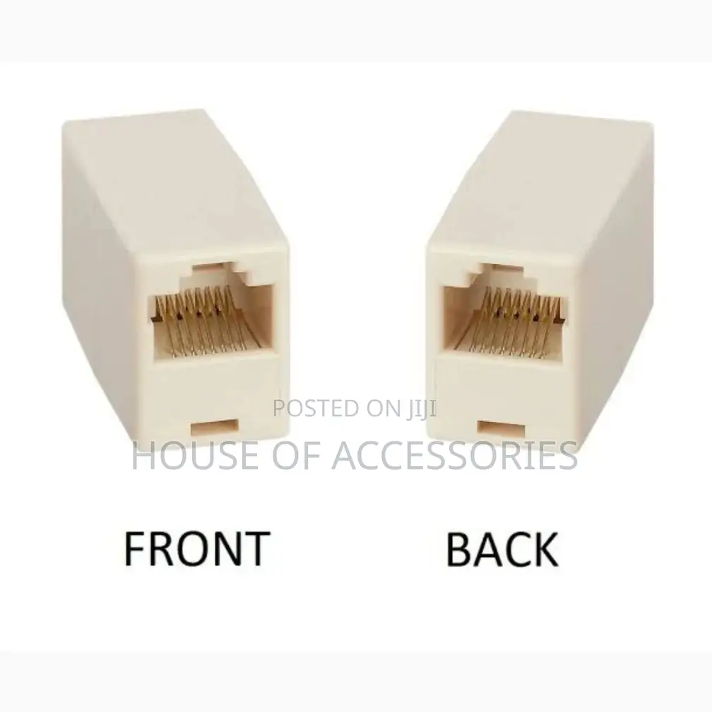 Rj45 to Rj45 Connector Coupler Ethernet Extender