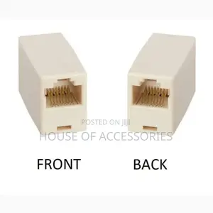 Rj45 to Rj45 Connector Coupler Ethernet Extender