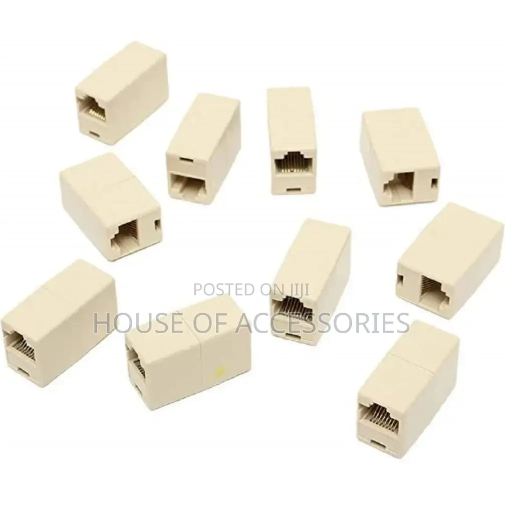 Rj45 to Rj45 Connector Coupler Ethernet Extender