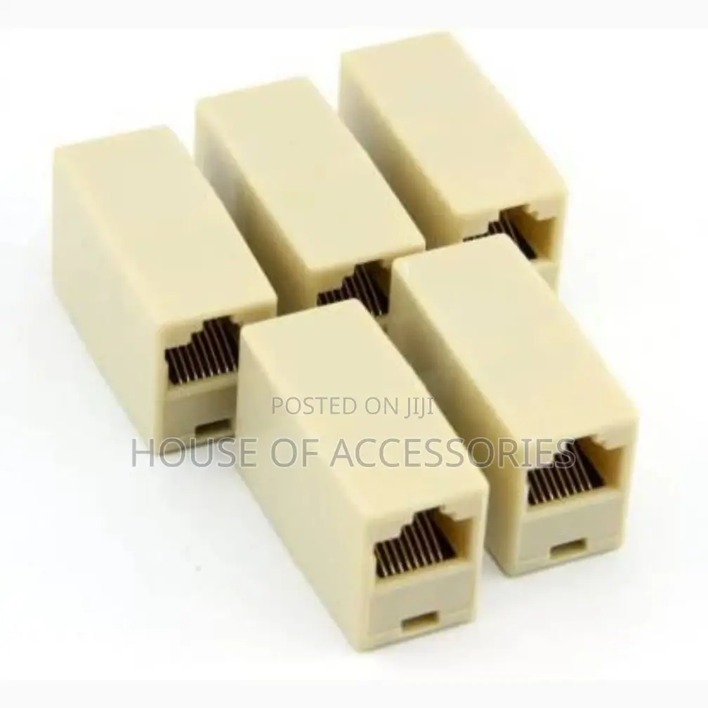 Rj45 to Rj45 Connector Coupler Ethernet Extender