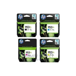 Hp 953XL High Yield Ink Cartridges ( Black , Cyan , Magenta