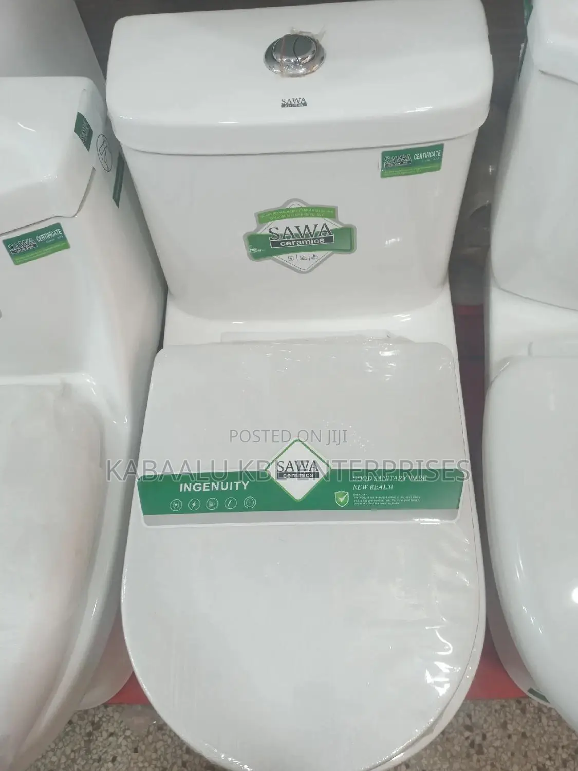 Combined Toilet Set- Sawa (Complete)