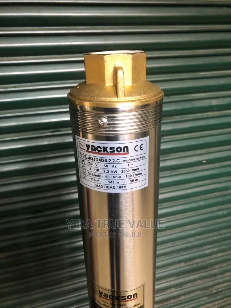 Submersible Pump Max Head 189m