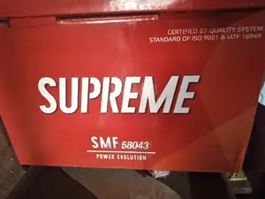 Supreme Batteries Korea Made Under Chloride Exide Company