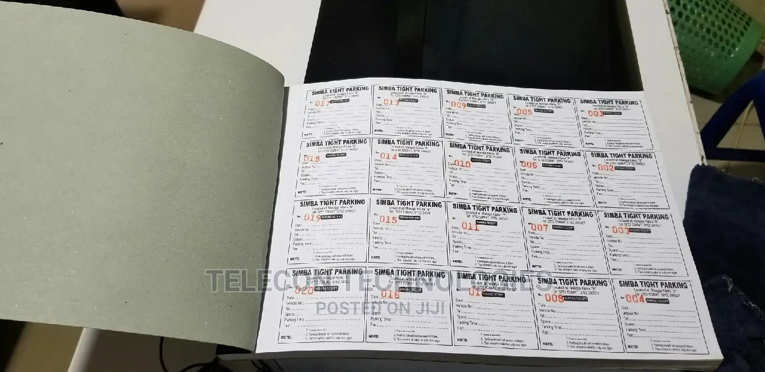 Receipt Books, INVOICES, Delivery Notes,