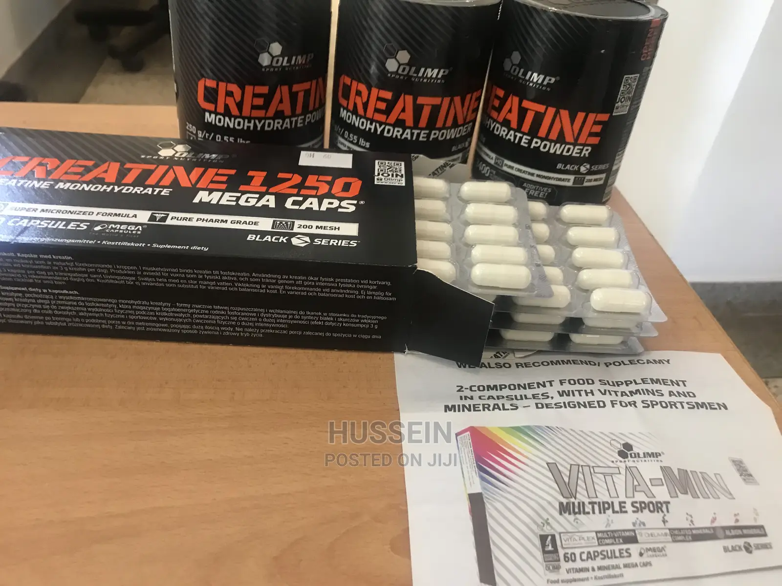 New Olimp Creatine 120 Capsules 1250 Mega Caps