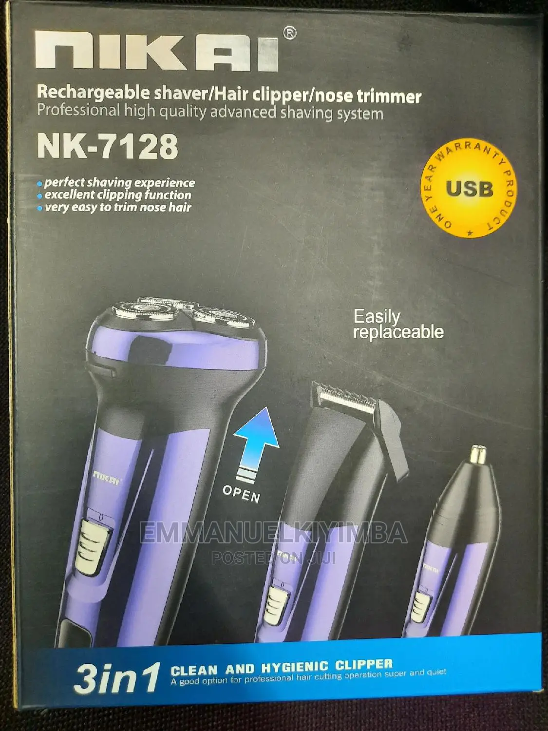 Nikai Rechargeable Machine 4in1