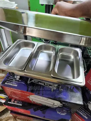 3 Compartments Stainless Steel Chaffing Dishes