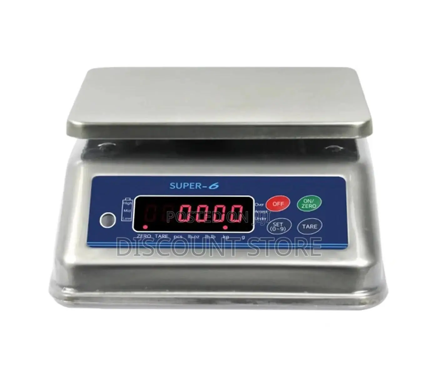 Super-6 Electronic Waterproof Weighing Scales.