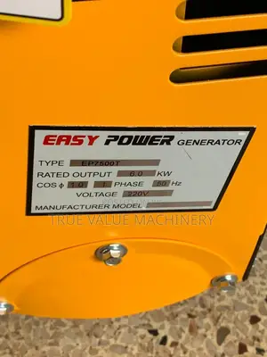 Super Silent Generator 6kva