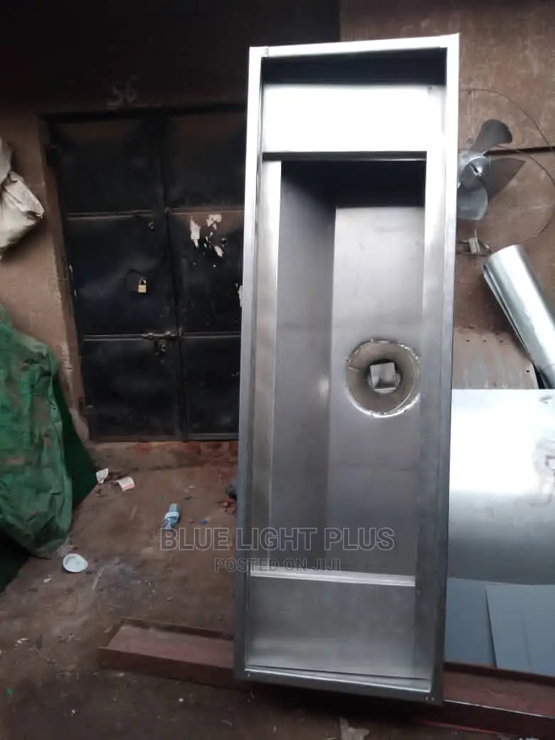 Fabrication of Kitchen Extractor Chimney With Fans