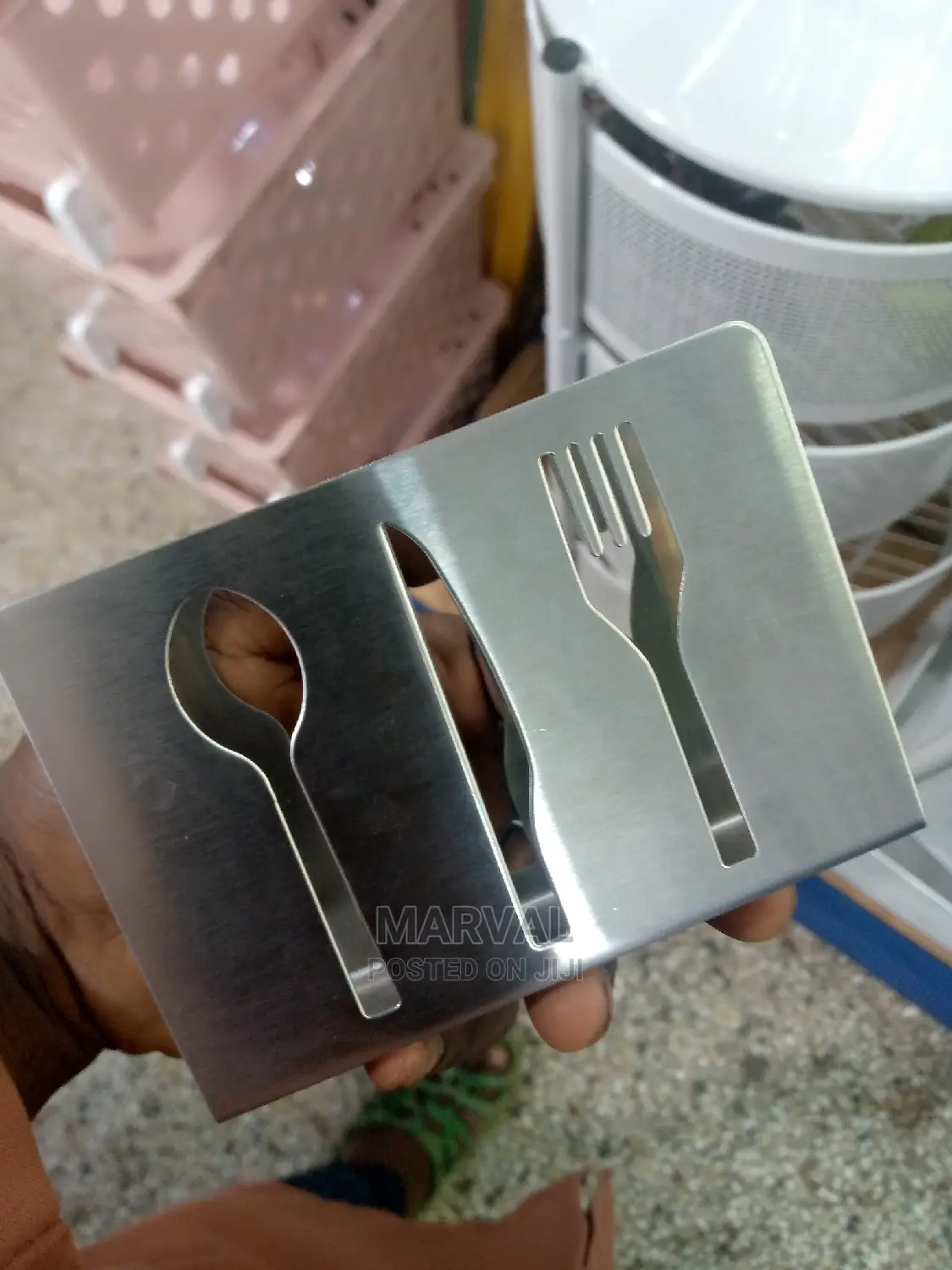 Tissue Holder (Stainless Steel)