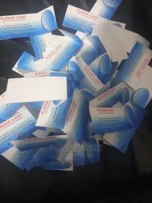 Pledge Cards Printing