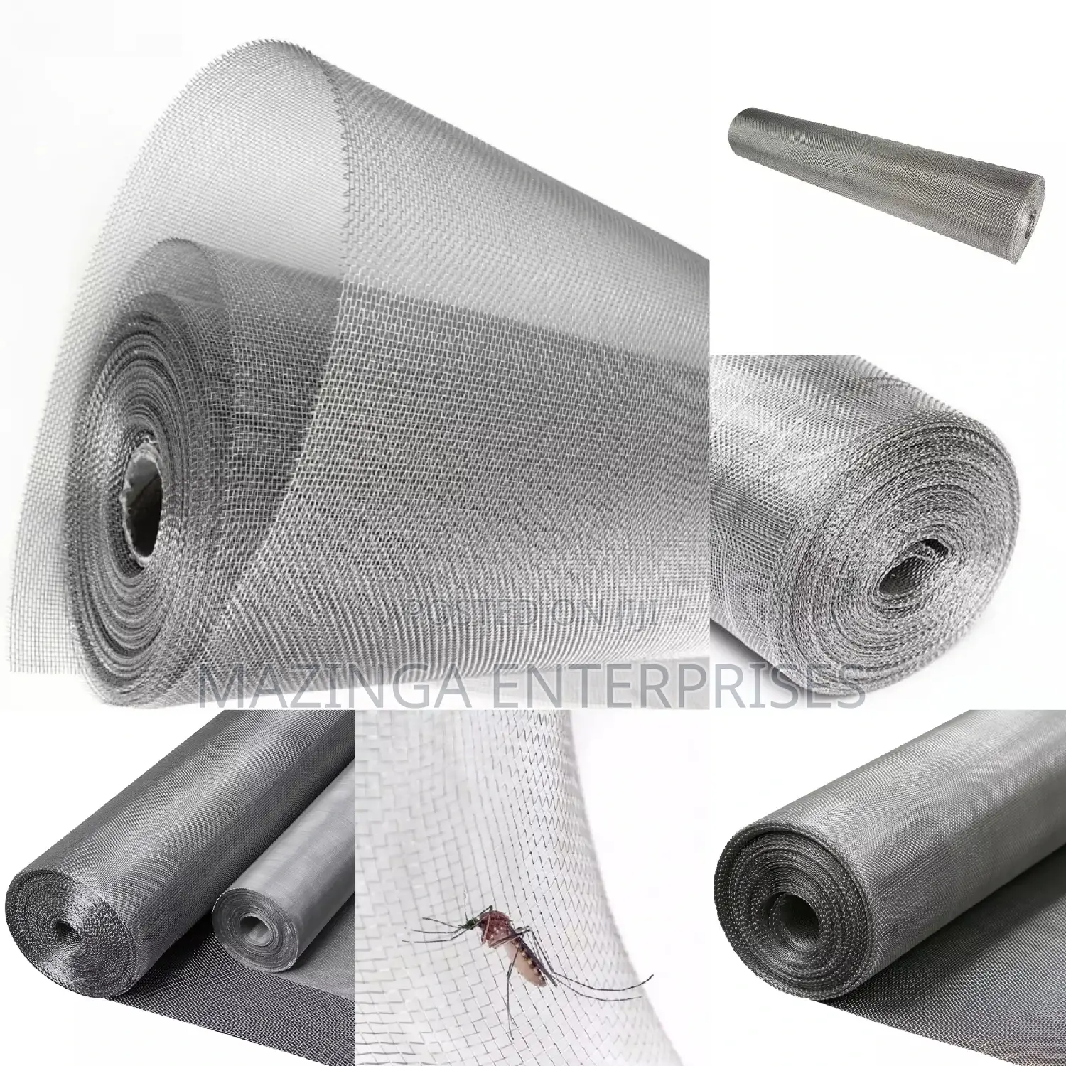 Stainless Steel Mosquito Net Mesh(3ftx25mtrs)