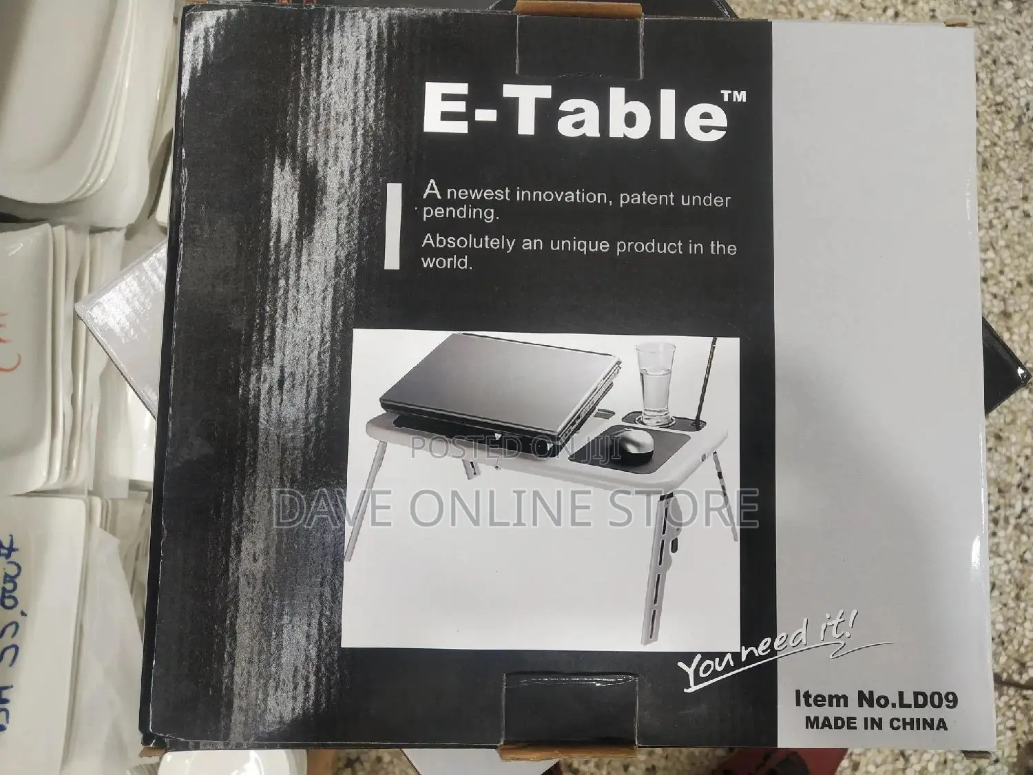 E Foldable Laptop Table