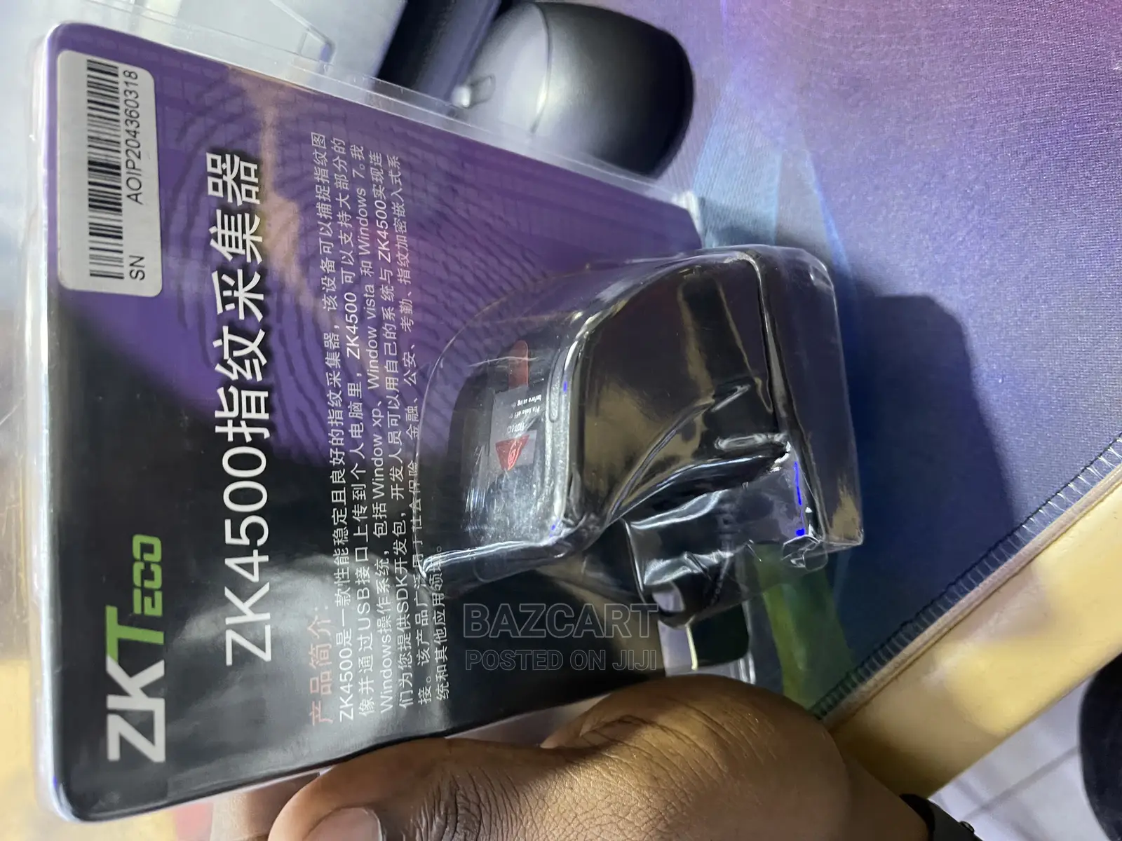 Finger Print Scanner With Usb