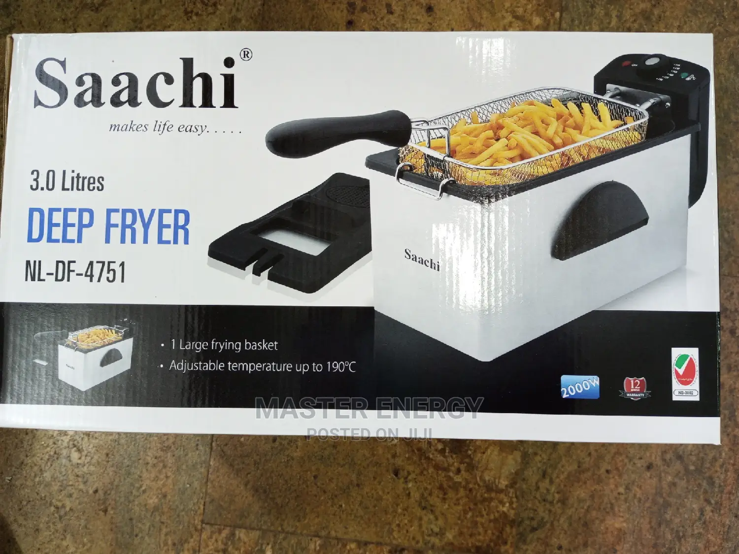 Saachi Deep Fryer 3 Litres