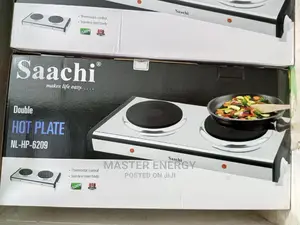 Saachi Double Hotplate