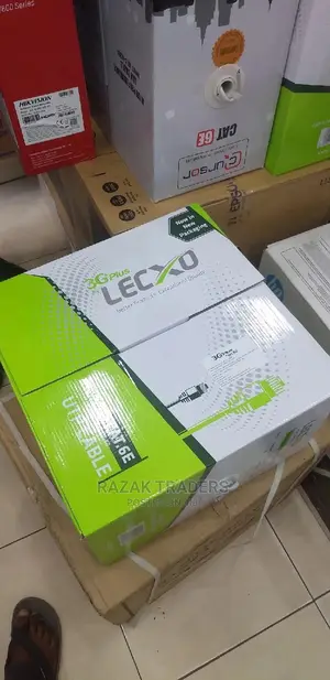 3G+ PLUS by Lecxo Cat 6E Utp Networking Cable 100 Mtr