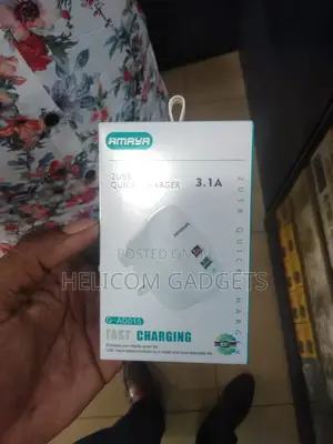 Amaya Fast Charger Plugs 3.1amps and Type C Charger