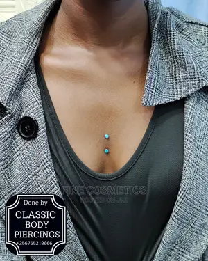 STERNUM Piercing, Breast Bone Piercing Kampala Uganda
