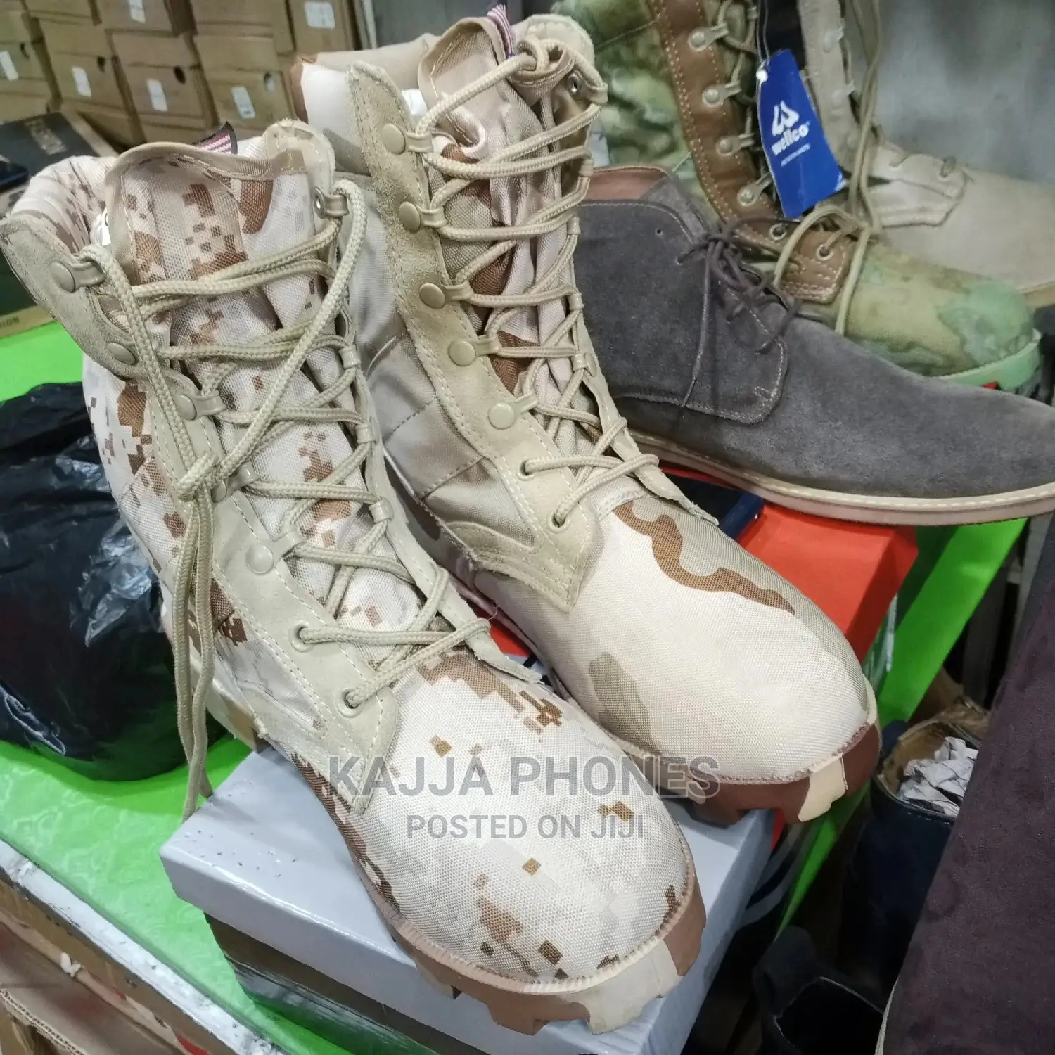 Desert Military Boots