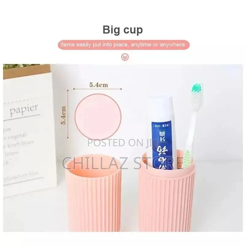 Travel Tooth Paste and Toothbrush Holder
