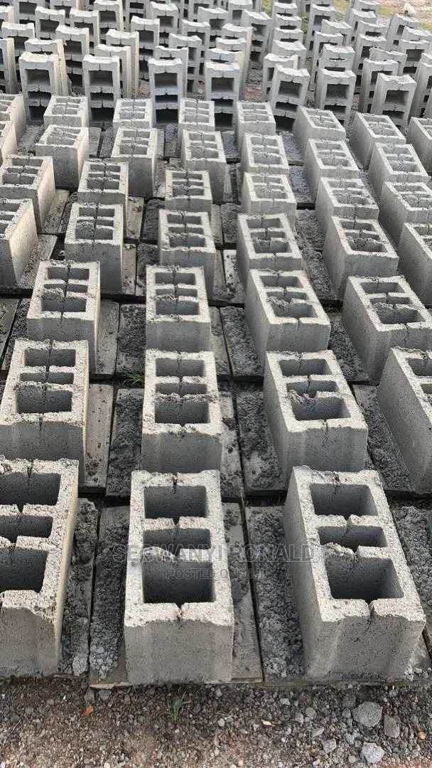Cheaper Blocks Made on Site and Pavers Using a Machine