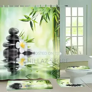 4pcs Waterproof Bathroom Set