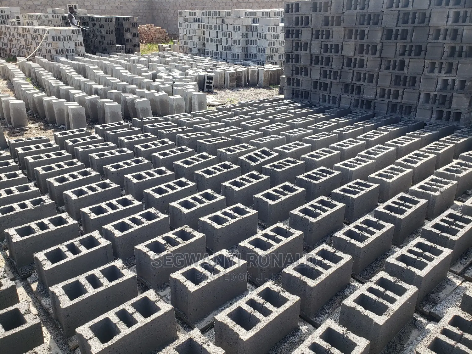 Cheaper Blocks Made on Site and Pavers Using a Machine
