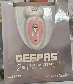 Geepas 2_in_1 Rechargeable Ladies Epilator Set. {GLS-8679}