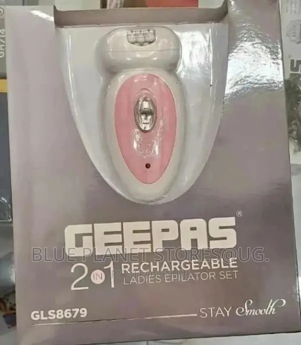 Geepas 2_in_1 Rechargeable Ladies Epilator Set. {GLS-8679}