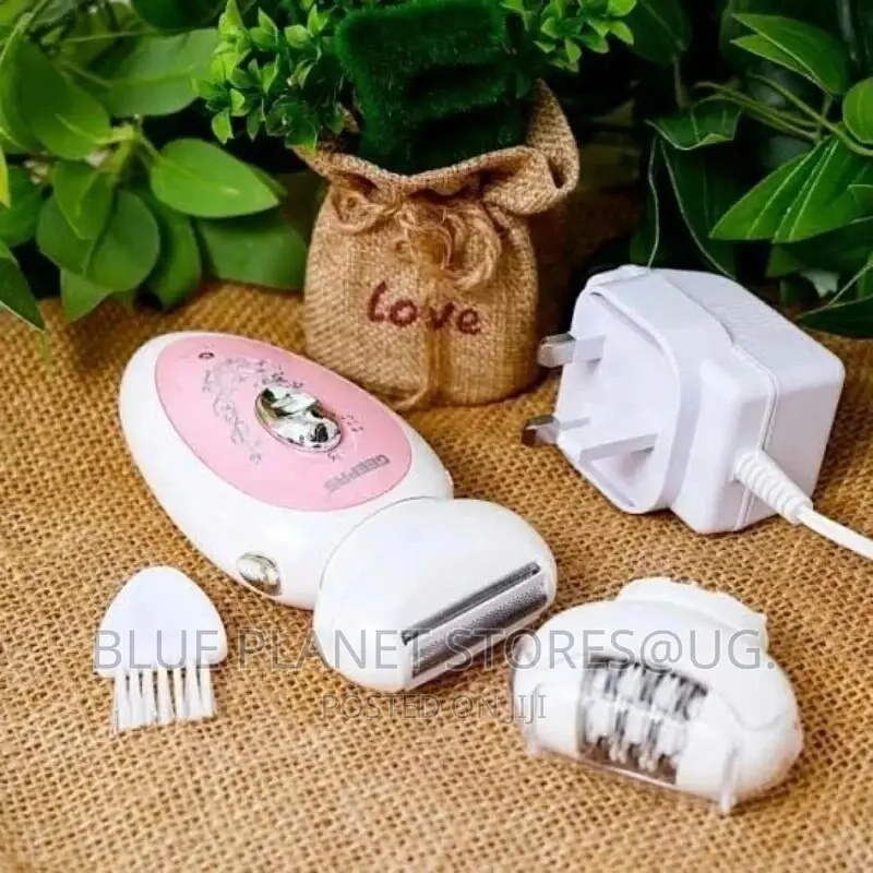 Geepas 2_in_1 Rechargeable Ladies Epilator Set. {GLS-8679}