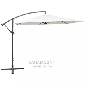 White Compound Umbrellas (3 Metres Wide)