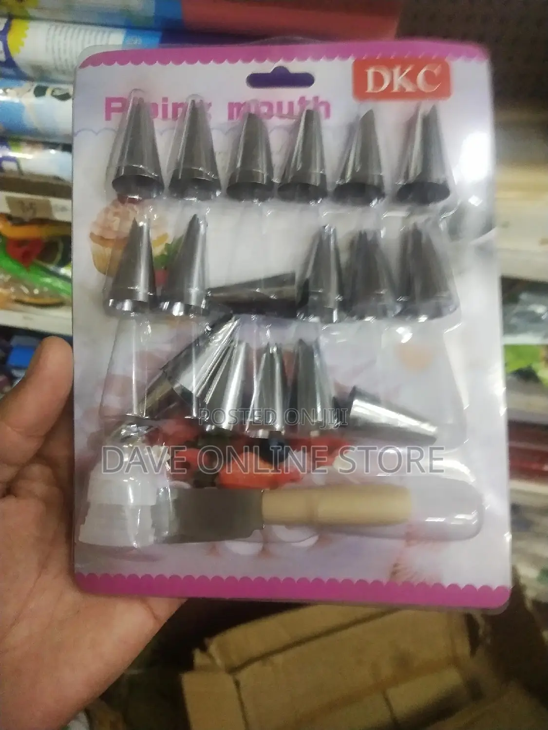 Cake Piping Mouth Set