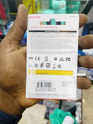 Sandisk 64GB Cruzer Glide 3.0 Usb Flash Drive