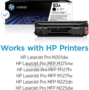Hp 83A Laserjet Toner Cartridge- Black