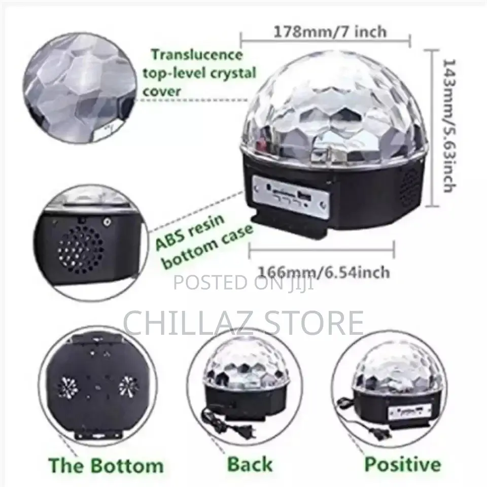 Mp3 Led Ball Magic Light
