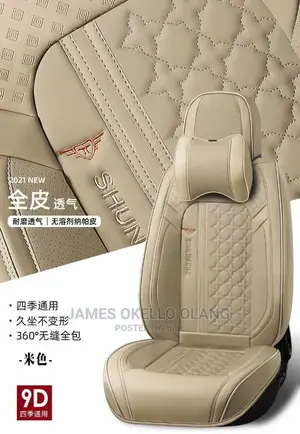 Cream Seat Cover for Premio and Harrier Kawundu