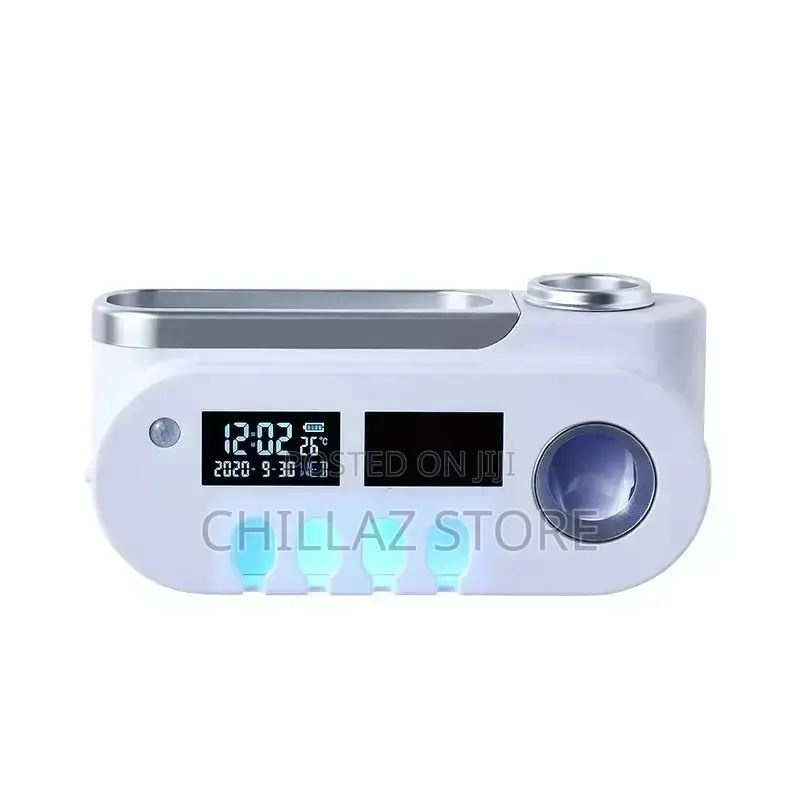 Uv Smart Toothbrush Holder and Toothpaste Dispenser