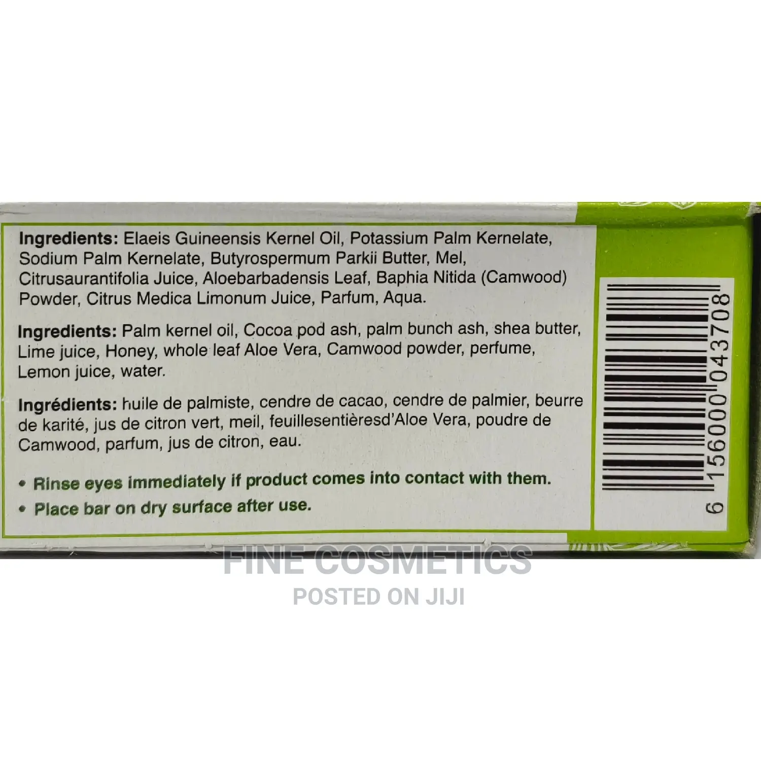 Original Dudu Osun Black Soap Skin Clearing Soap for Pimples