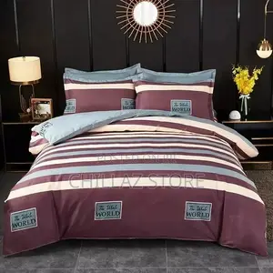 6pcs 7*7 Stripped Duvet
