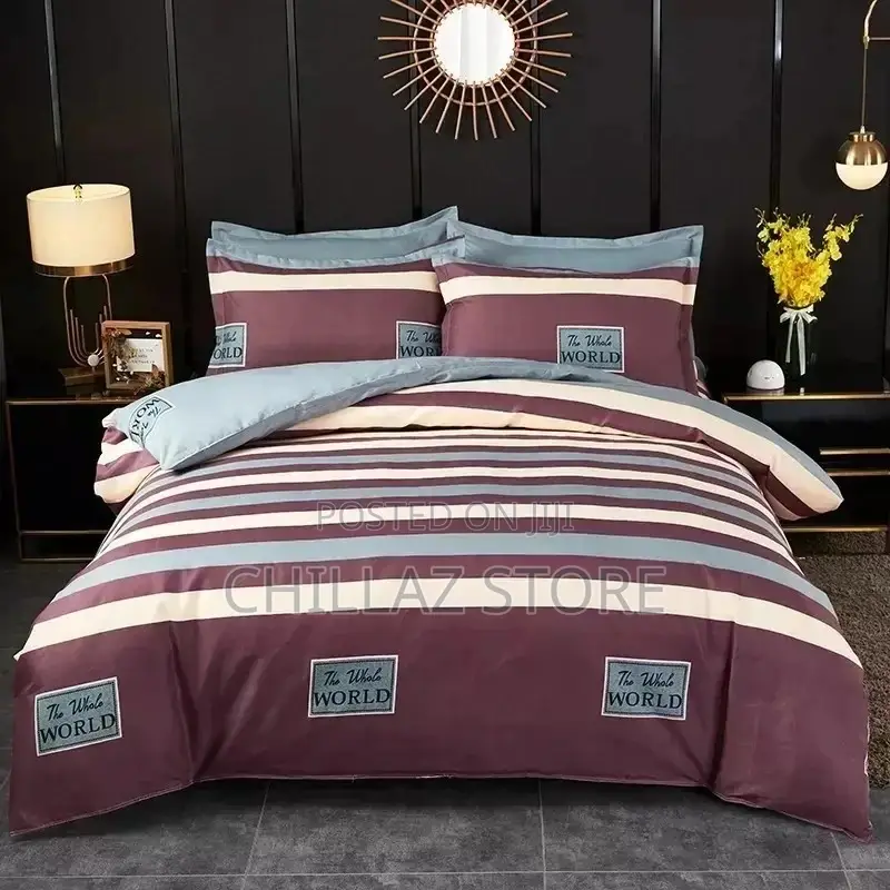 6pcs 7*7 Stripped Duvet