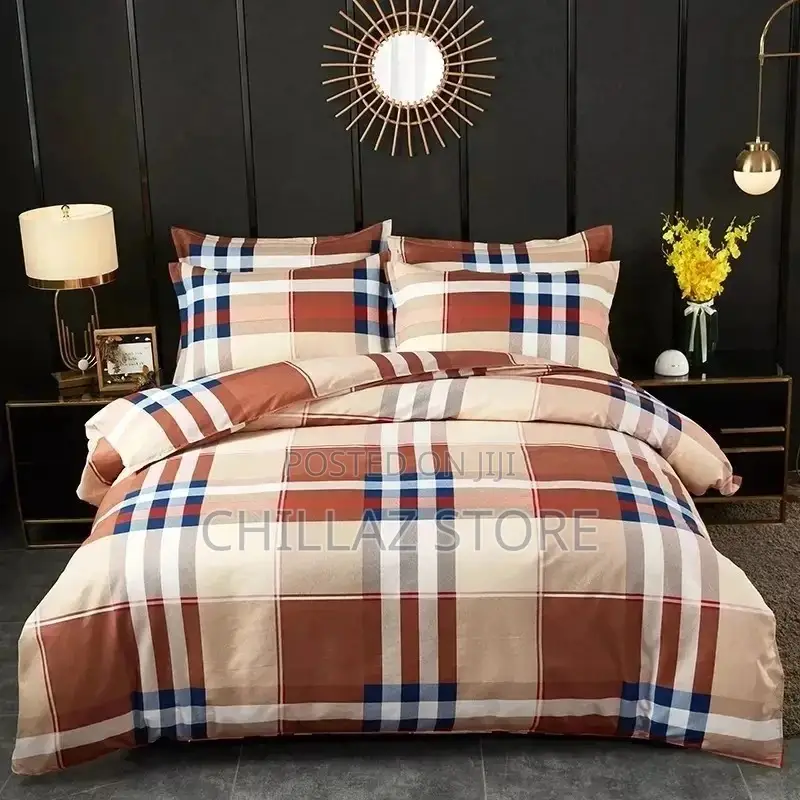 6pcs 7*7 Stripped Duvet