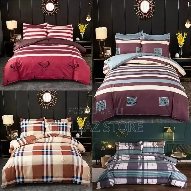 6pcs 7*7 Stripped Duvet