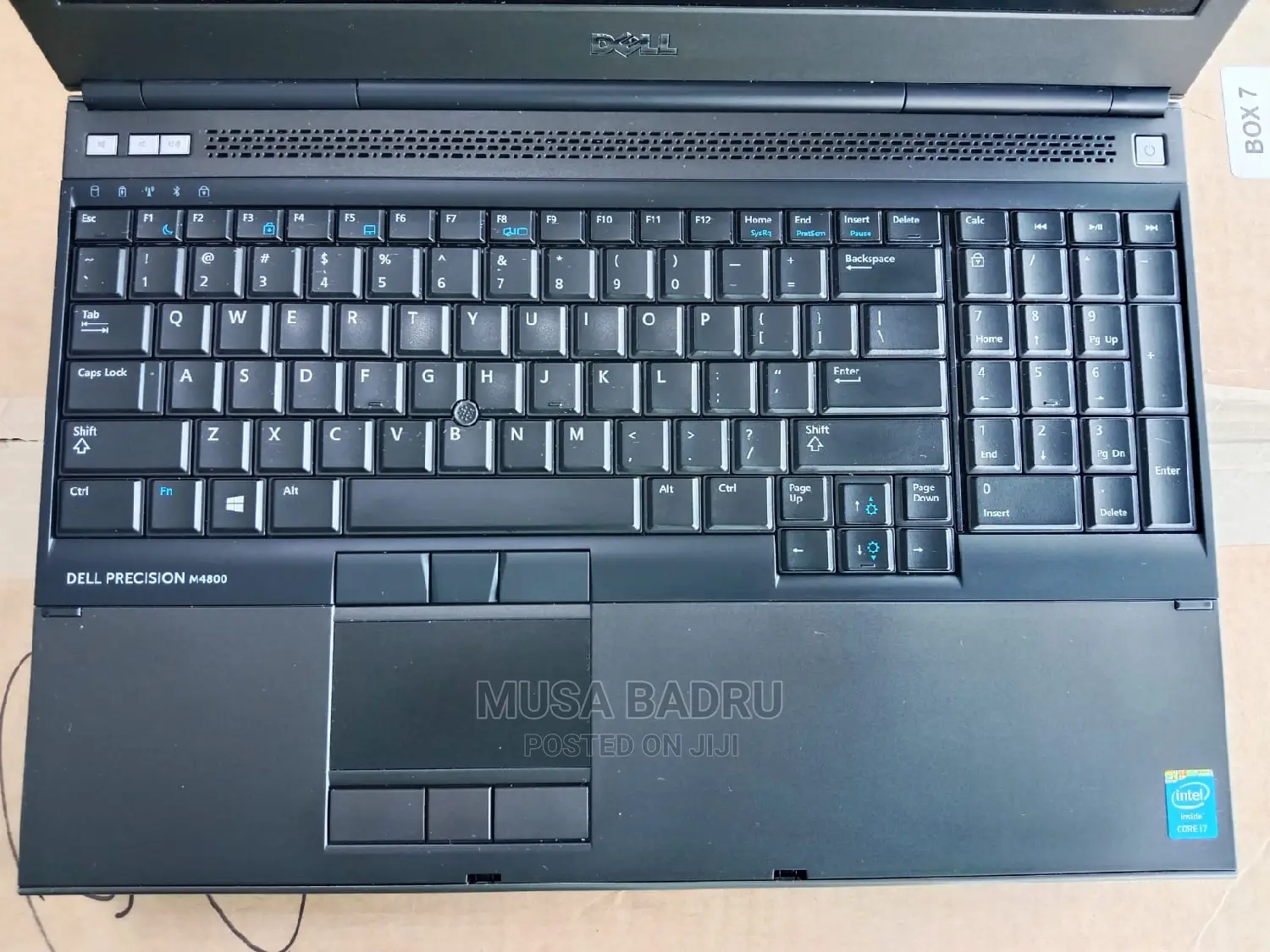 Laptop Dell Precision M4800 8GB Intel Core I7 HDD 500GB